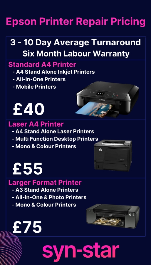 Epson Printer in-store pricing Syn-Star